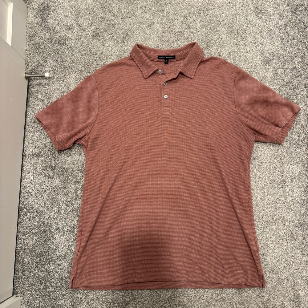 Robert Barakett Men's Polo Shirt - Brick Red